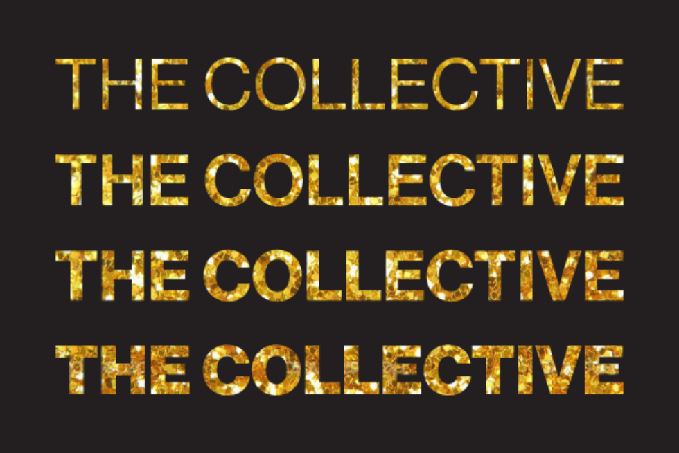 The Collective in glitter