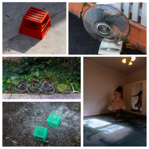 the four photographs that make up group 4 of the Habit series.